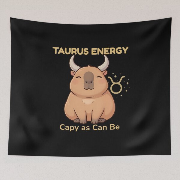 Item preview, Taurus Energy - Capy As Can Be designed and sold by Mythical Enchantia.