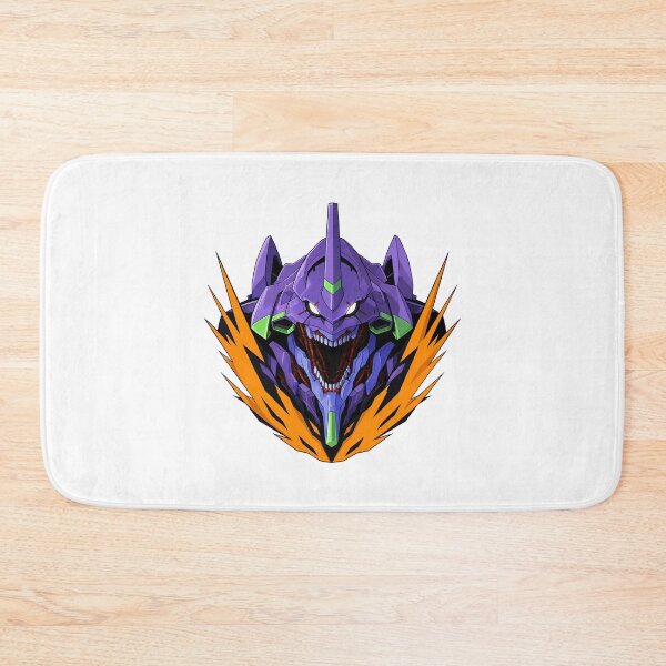 Item preview, Purple Cyber Mecha Unit 01 Berserk Mode Graphic designed and sold by lamiarte.