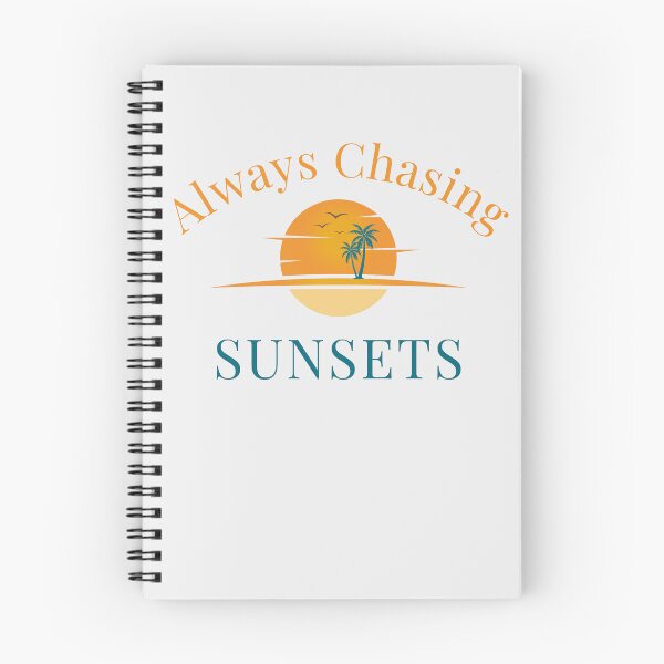 Item preview, Always Chasing Sunsets Tropical Beach Sunset Vacation Design designed and sold by MadeByMira.