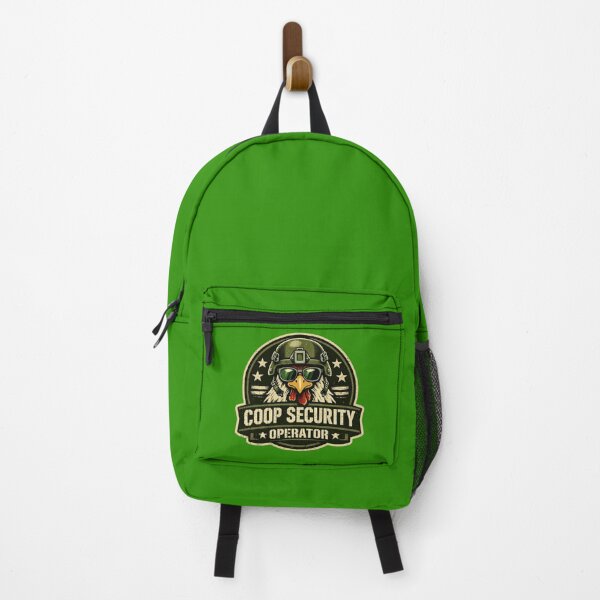 Item preview, Coop Security Operator – Tactical Chicken Military Badge designed and sold by Timeless Junction.