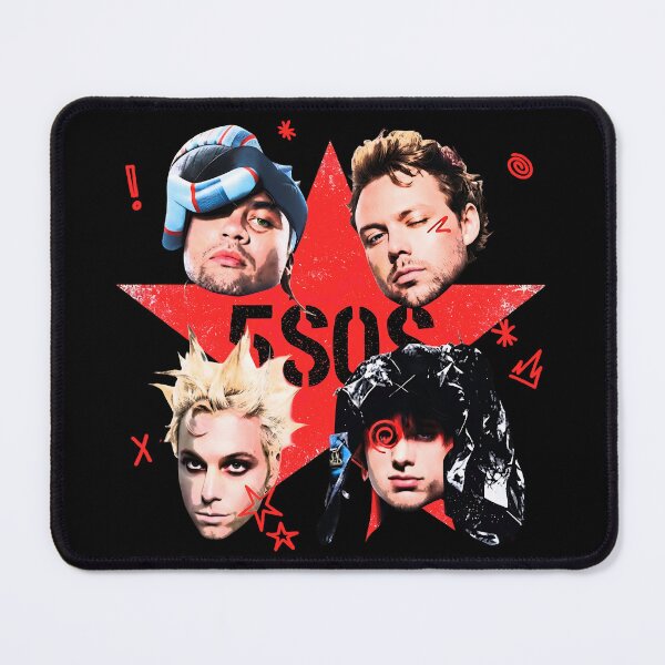 Item preview, 5 Seconds Of Summer Red Star Graphic designed and sold by JaysonStone.