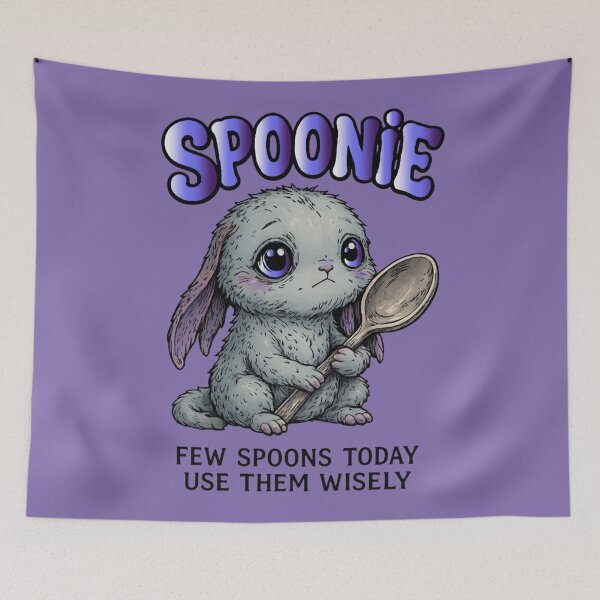 Item preview, Spoonie The Spoon Theory Cryptid  designed and sold by CaitlynConnor.
