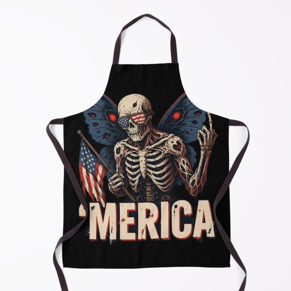 Item preview, 'Merica Mothman Patriotic Tee v8 designed and sold by DarylWelsh2024.