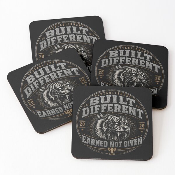 Item preview, Built Different — Earned Not Given Tiger designed and sold by NJRNL Apparel .