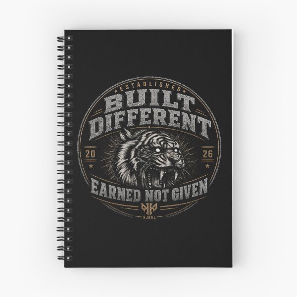 Item preview, Built Different — Earned Not Given Tiger designed and sold by NJRNL Apparel .