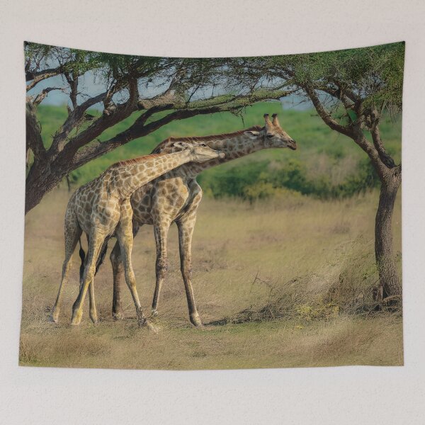 Item preview, Necking Giraffes designed and sold by Kay Brewer.