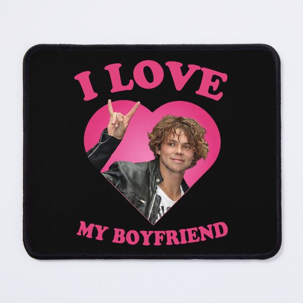 Item preview, I Love My Boyfriend Ashton Irwin 5SOS Heart designed and sold by JaysonStone.