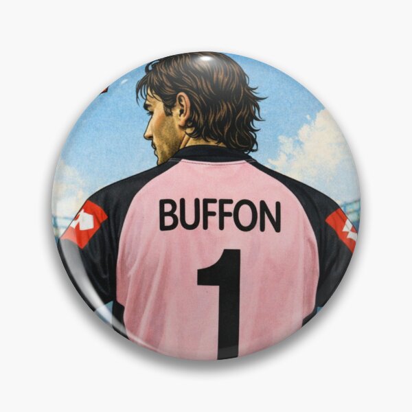 Artikelvorschau, Gigi - Retro Buffon Juventus-Trikot. entworfen und verkauft von Tony Panini Retro.