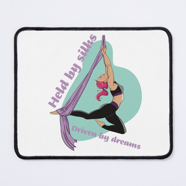 Item preview, Aerial Silk – Held by Silks, Driven by Dreams designed and sold by Becky-Poppins.