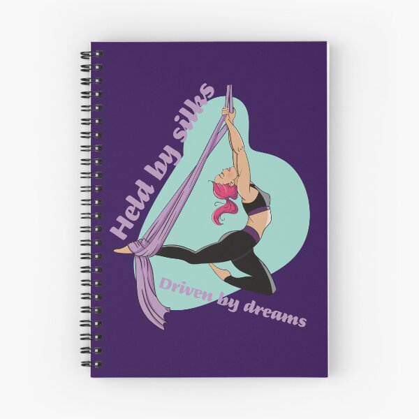 Item preview, Aerial Silk – Held by Silks, Driven by Dreams designed and sold by Becky-Poppins.