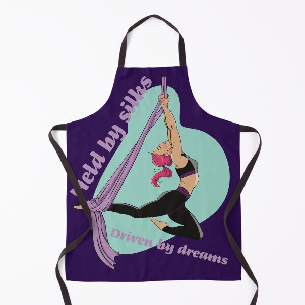 Item preview, Aerial Silk – Held by Silks, Driven by Dreams designed and sold by Becky-Poppins.