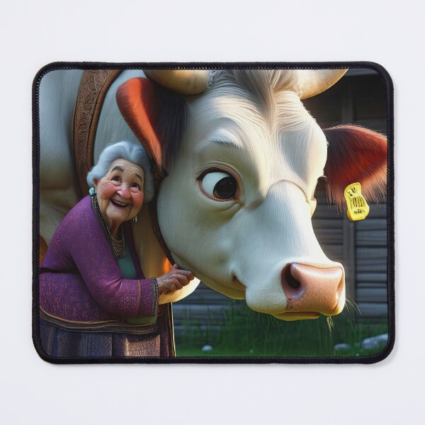 Item preview, Old Fart Milking a Cow designed and sold by Colin Bentham.