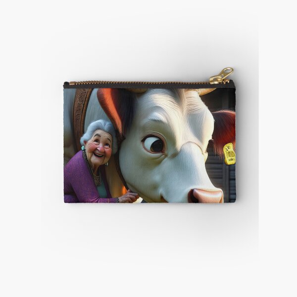 Item preview, Old Fart Milking a Cow designed and sold by Colin Bentham.