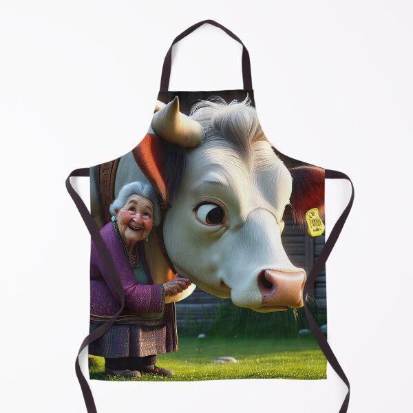 Item preview, Old Fart Milking a Cow designed and sold by Colin Bentham.