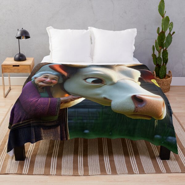Item preview, Old Fart Milking a Cow designed and sold by Colin Bentham.