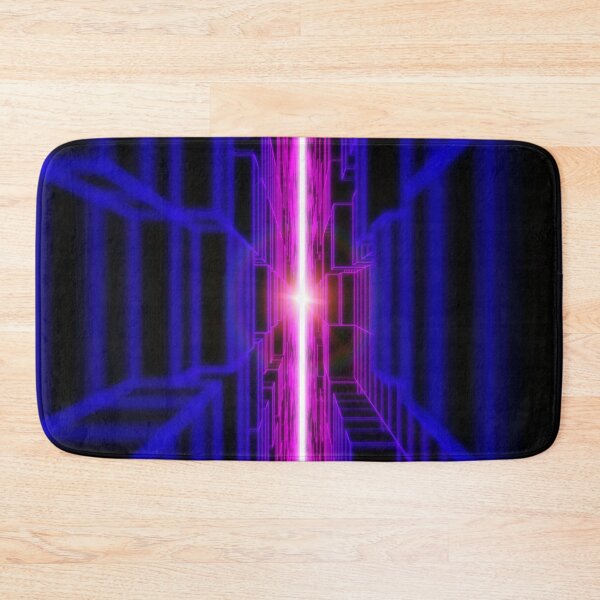 Item preview, Blue Vertical Parallel Blocks designed and sold by Electric Shock!! Design.