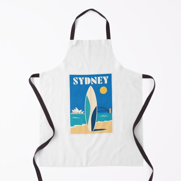 Item preview, Sydney Surfboard Coastal Travel Poster designed and sold by Beyond Destinations.