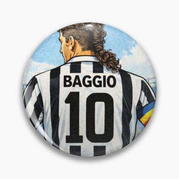 Artikelvorschau, Il Divin Codino – Retro-Trikot von Baggio Juventus. entworfen und verkauft von Tony Panini Retro.