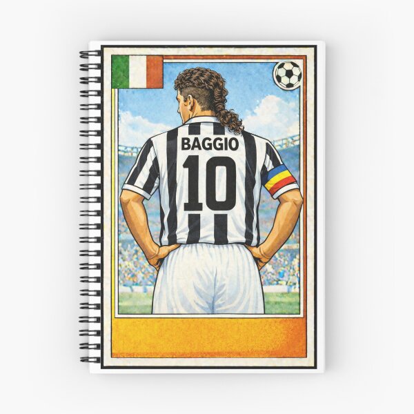 Item preview, Il Divin Codino - Retro Baggio Juventus shirt. designed and sold by Tony Panini Retro.