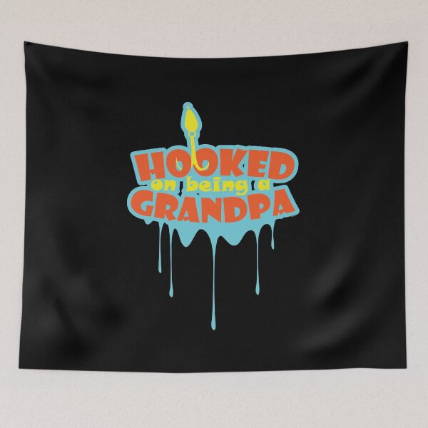 Item preview, Hooked On Being A Grandpa designed and sold by TomGiantDesigns.