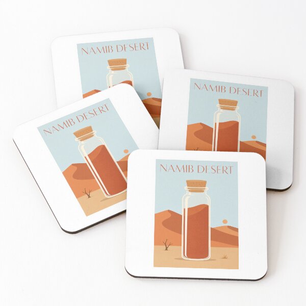 Item preview, Namib Desert Sand Bottle Travel Poster designed and sold by Beyond Destinations.