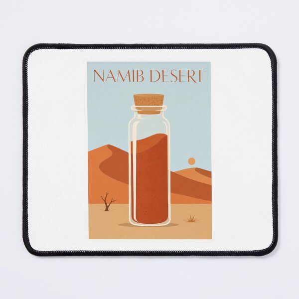 Item preview, Namib Desert Sand Bottle Travel Poster designed and sold by Beyond Destinations.