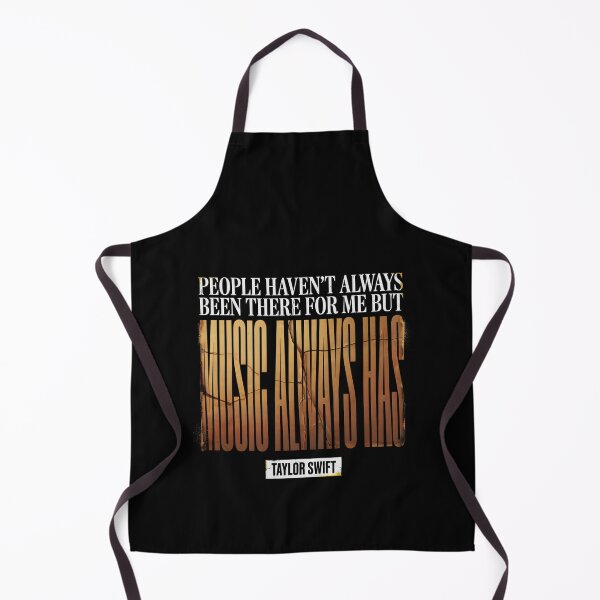 Item preview, Music Always Has - Taylor Swift Distressed Amber Block Type Quote designed and sold by Enea Kelo.