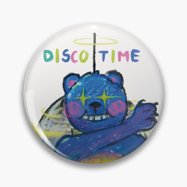 Item preview, Disco teddy bear meme designed and sold by CaracolMarino.