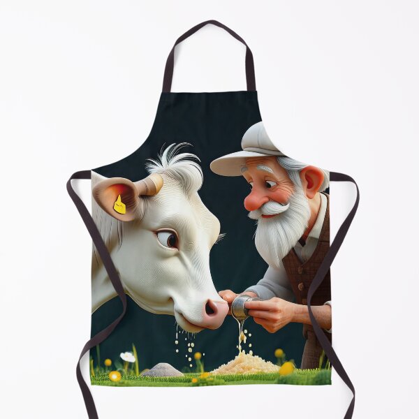 Item preview, Old Fart Milking a Cow designed and sold by Colin Bentham.