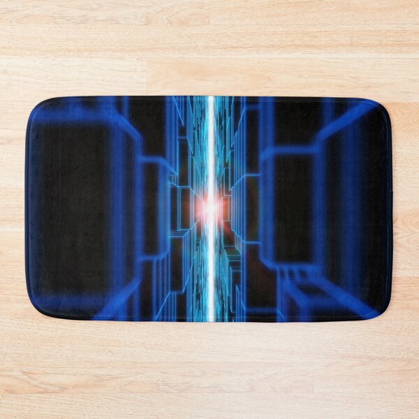 Item preview, Cyan Vertical Parallel Blocks designed and sold by Electric Shock!! Design.