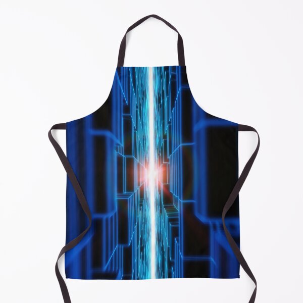 Item preview, Cyan Vertical Parallel Blocks designed and sold by Electric Shock!! Design.