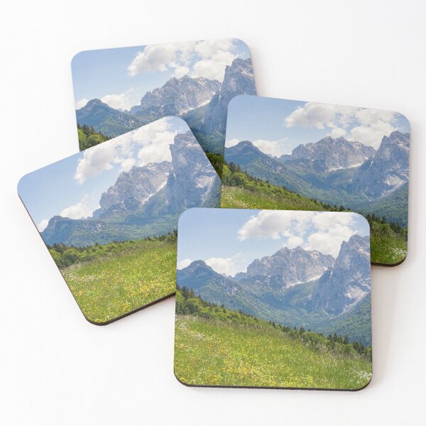 Item preview, Kaisertal with flower meadow and Ellmauer Halt, Kaiser Mountains, Tyrol, Austria designed and sold by Torsten  Krüger.