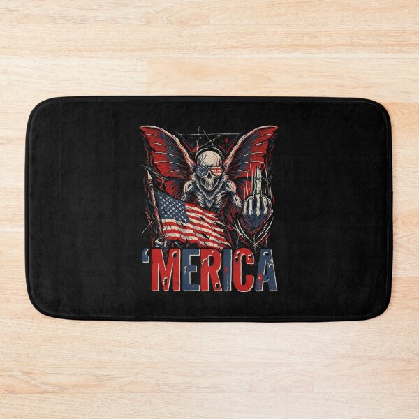 Item preview, 'Merica Mothman Patriotic Tee v10 designed and sold by DarylWelsh2024.