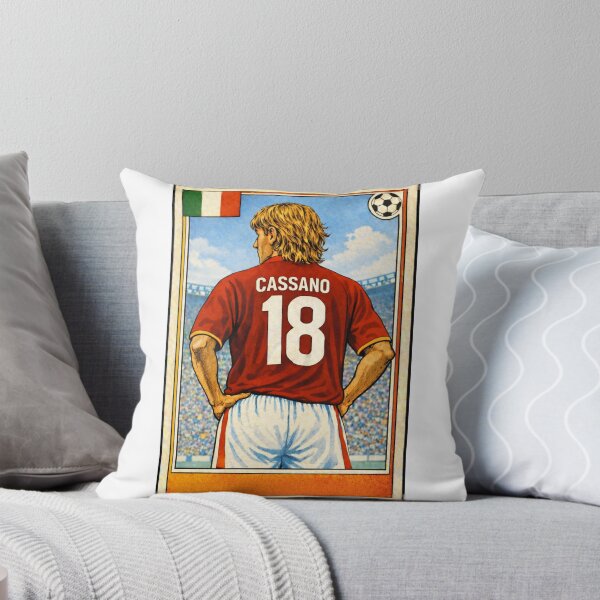 Item preview, Fantantonio - Retro Cassano AS Roma shirt. designed and sold by Tony Panini Retro.