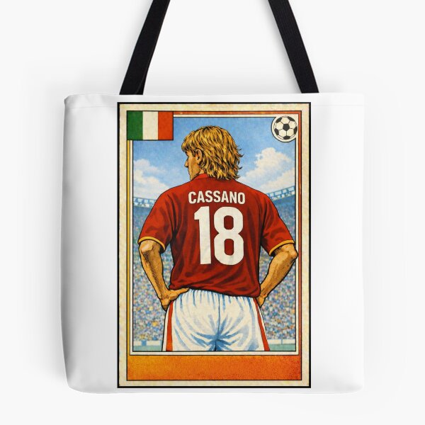 Item preview, Fantantonio - Retro Cassano AS Roma shirt. designed and sold by Tony Panini Retro.