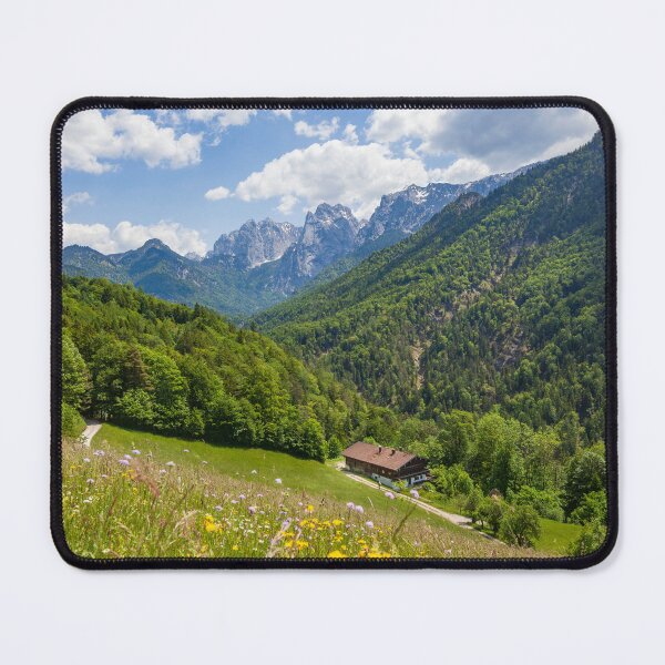 Item preview, Kaisertal with flower meadow and Ellmauer Halt, Kaiser Mountains, Tyrol, Austria designed and sold by Torsten  Krüger.