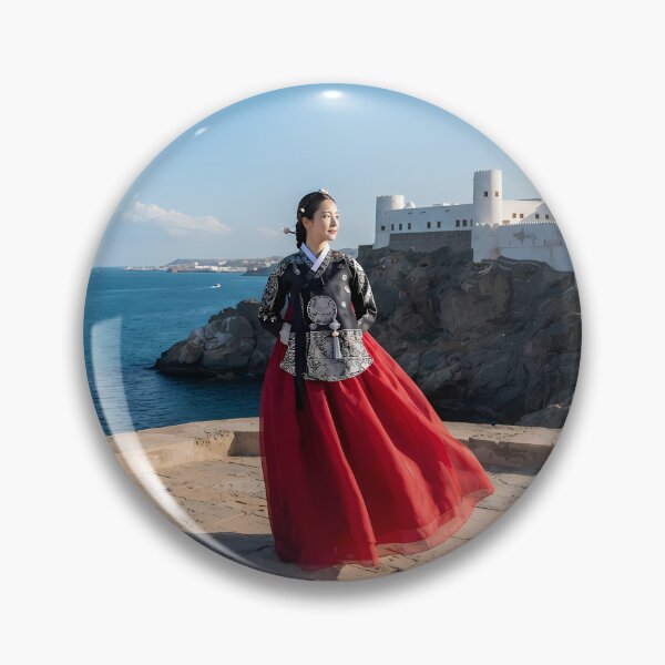 Item preview, Muscat Azure Oasis: Royal Hanbok at Al Jalali Fort, Oman designed and sold by SOOstudio73.