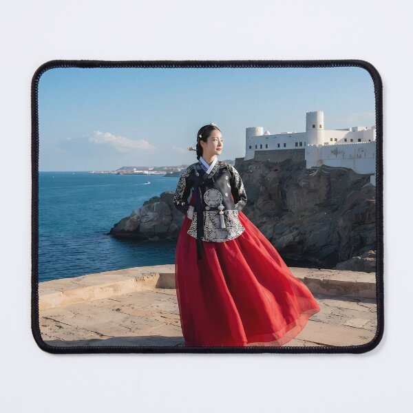 Item preview, Muscat Azure Oasis: Royal Hanbok at Al Jalali Fort, Oman designed and sold by SOOstudio73.