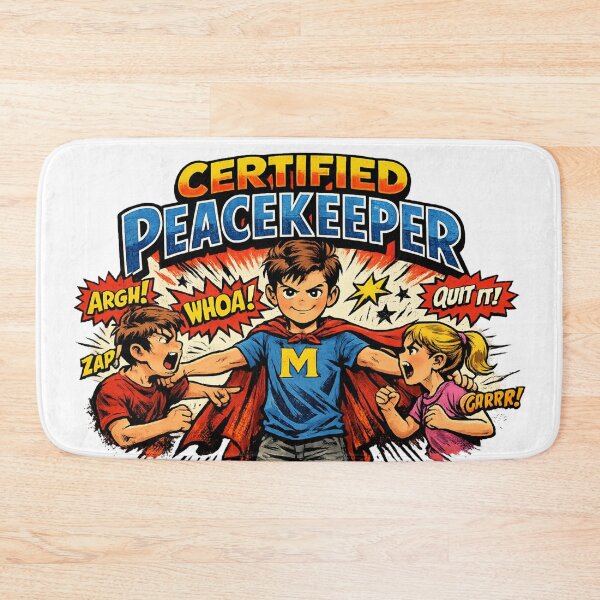 Item preview, Certified Peacekeeper Superhero T-Shirt | Middle Child Hero Apparel designed and sold by irfanshikh.
