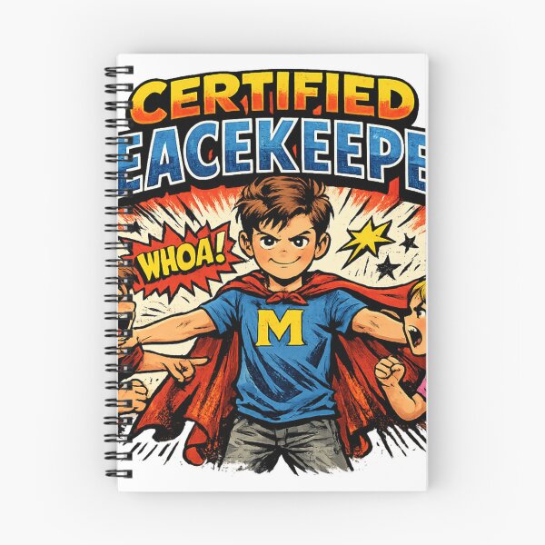 Item preview, Certified Peacekeeper Superhero T-Shirt | Middle Child Hero Apparel designed and sold by irfanshikh.