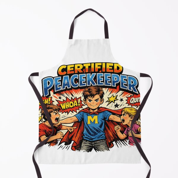 Item preview, Certified Peacekeeper Superhero T-Shirt | Middle Child Hero Apparel designed and sold by irfanshikh.