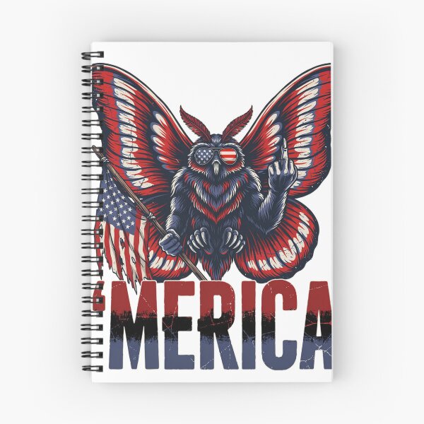 Item preview, 'Merica Mothman Patriotic Tee v11 designed and sold by DarylWelsh2024.