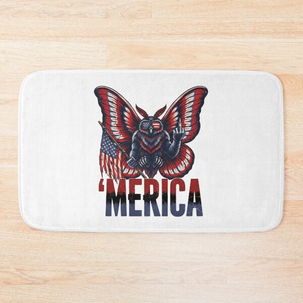 Item preview, 'Merica Mothman Patriotic Tee v11 designed and sold by DarylWelsh2024.