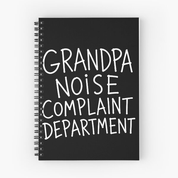 Item preview, Grandpa Noise Complaint Department Funny Typography Gift designed and sold by atshirtdesigner.