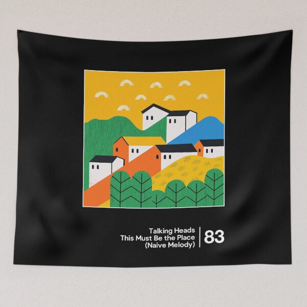 Item preview, This Must Be The Place  - Minimalist Graphic Artwork Design  designed and sold by Saudade--.