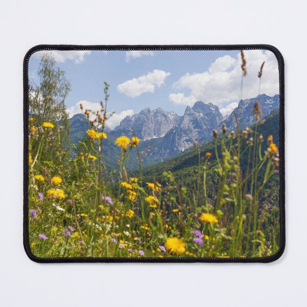 Item preview, Kaisertal with flower meadow and Ellmauer Halt, Kaiser Mountains, Tyrol, Austria designed and sold by Torsten Krüger.