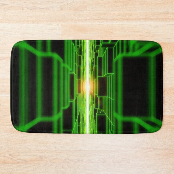 Item preview, Green Vertical Parallel Blocks designed and sold by Electric Shock!! Design.