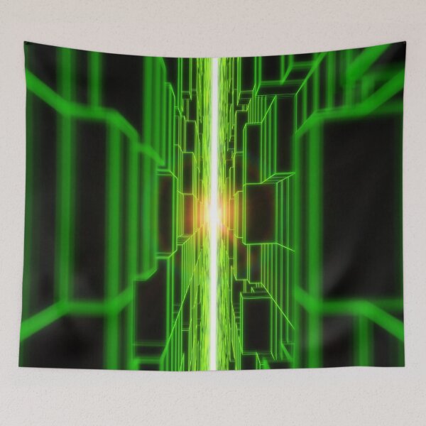 Item preview, Green Vertical Parallel Blocks designed and sold by Electric Shock!! Design.