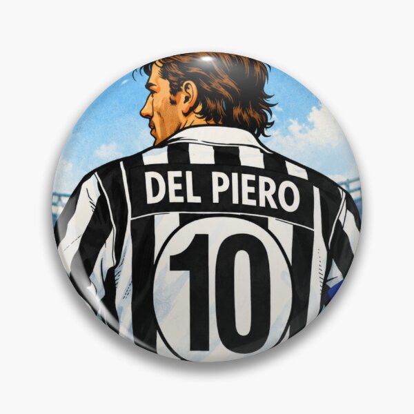Item preview, Il Pinturicchio - Retro Del Piero Juventus shirt. designed and sold by Tony Panini Retro.