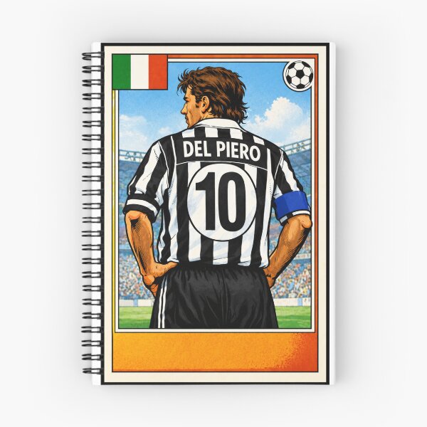 Item preview, Il Pinturicchio - Retro Del Piero Juventus shirt. designed and sold by Tony Panini Retro.